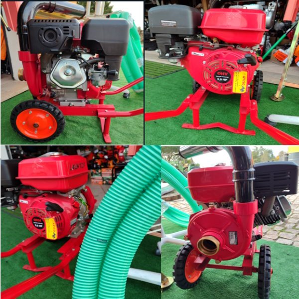 Motobomba Launtop 9CV bomba alta pressão