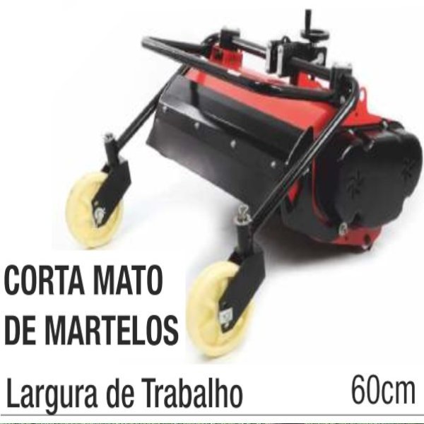 Corta Mato de Martelos para motocultivador 