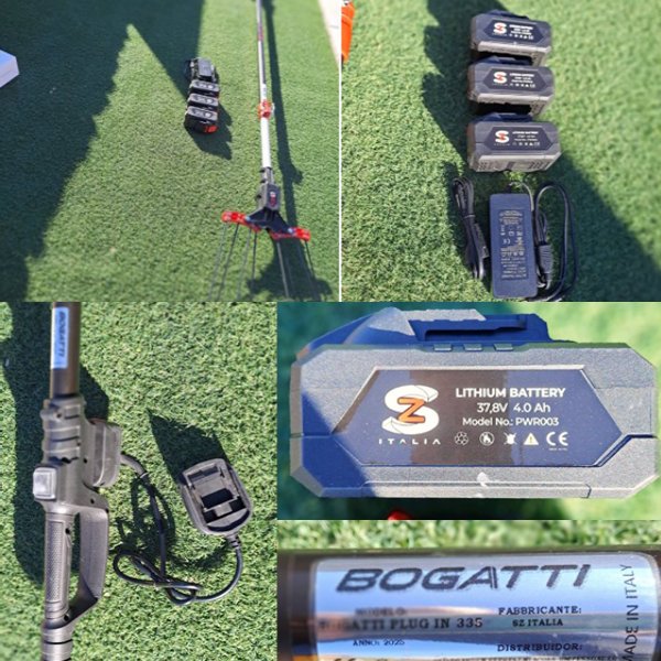 Varejador Telescópico a Bateria Bogatti