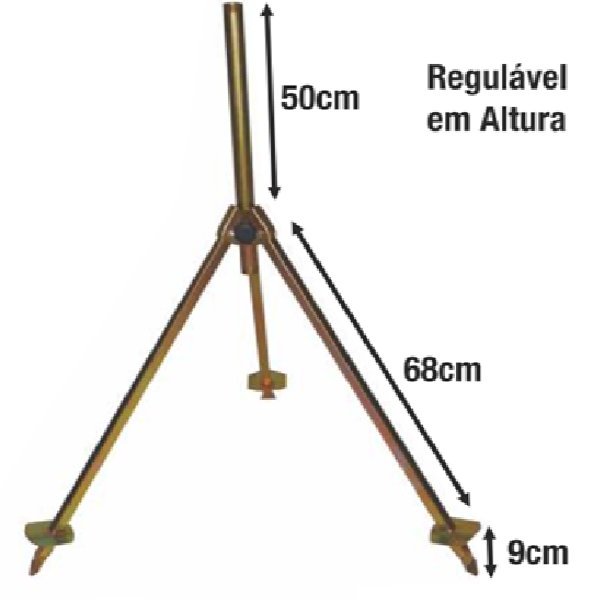 Suporte Canhão de Rega 1